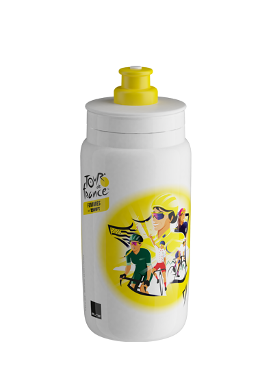 Фляга ELITE FLY TOUR DE FRANCE FEMMES 2025 біла 550 мл