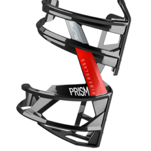 Фляготримач ELITE PRISM L ліва сторона, чорний/червоний