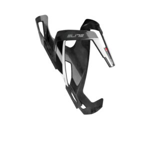 Фляготримач ELITE VICO CARBON чорний/білий глянсований