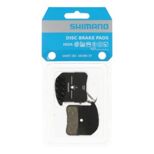 Гальмівні колодки Shimano H03A+радіатор, полімер/resin