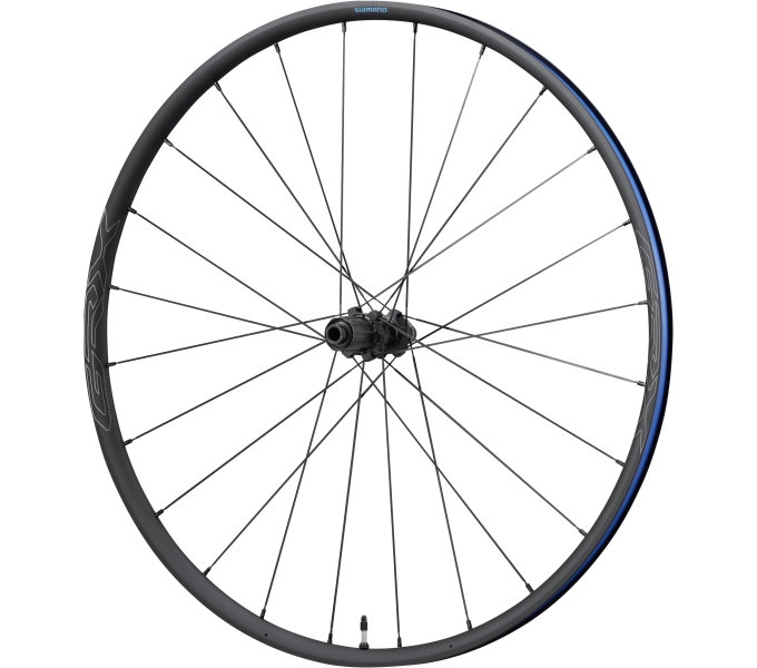 Колесо Shimano WH-RX570-700C-TL, заднє 700С, 24 отв. 10/11-швидк., OLD:142MM, R:12MM E-THRU безкамерне, CENTER LOCK