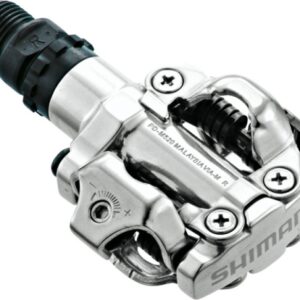 Педалі Shimano PD-M520, SPD, сріблясті