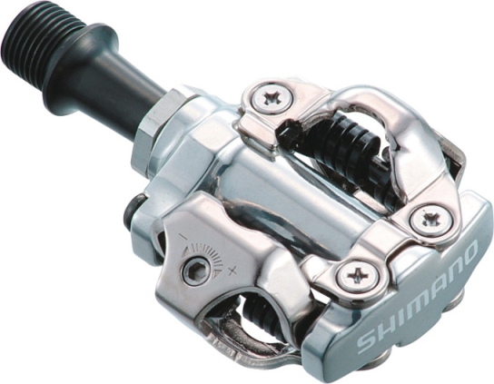 Педалі Shimano PD-M540, SPD, сріблясті