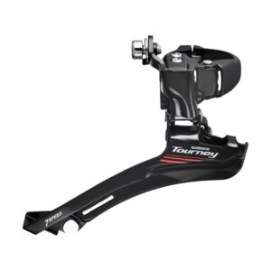Перемикач передній Shimano FD-A070 2X8/7, DOWN-SWING, 34,9/31,8/28,6мм адапт, нижня тяга, для 50/34