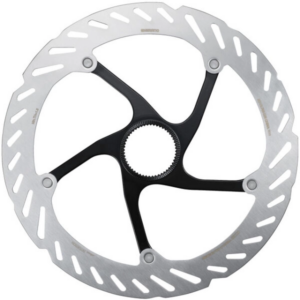 Ротор Shimano RT-CL700-L-E, 203мм, ICE TECH, CENTER LOCK, гайка з зовнішніми зачепами