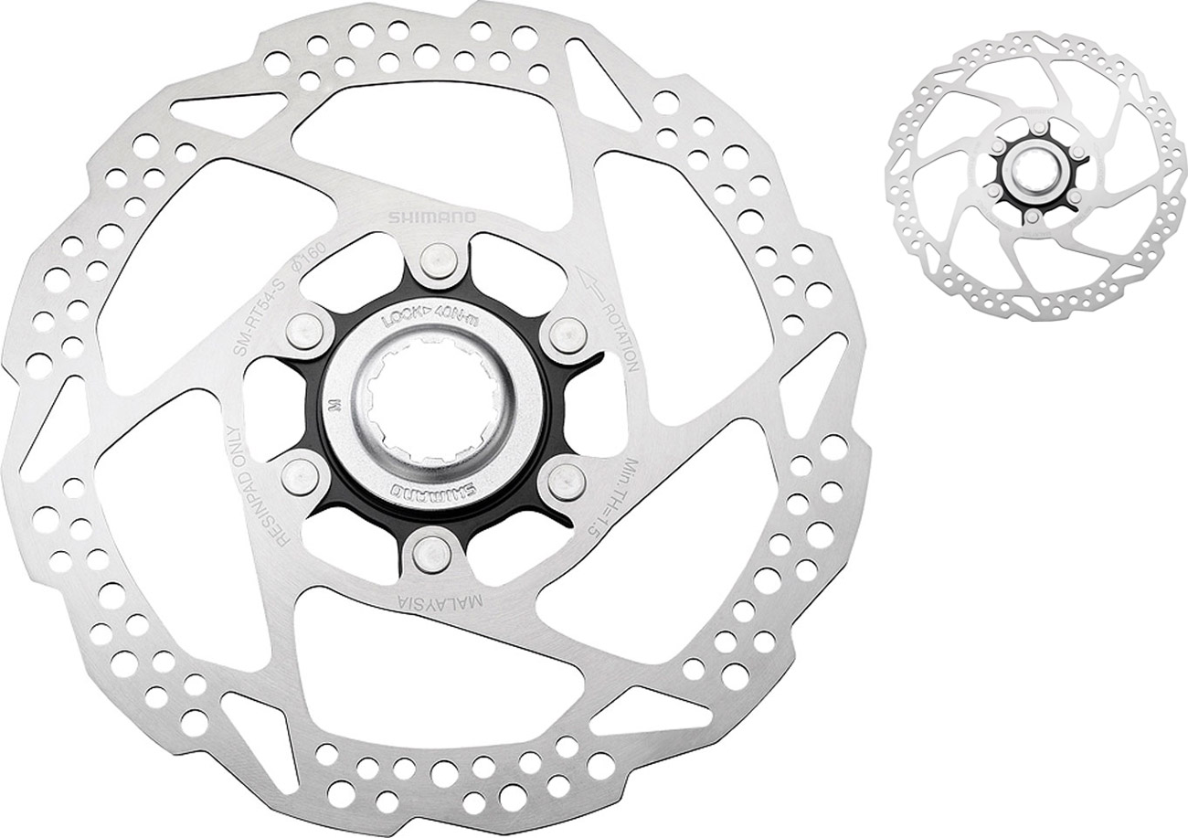 Ротор Shimano SM-RT54-S. 160мм, CENTER LOCK