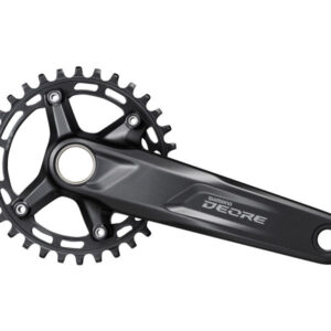 Шатуни Shimano FC-M5100-1 DEORE, інтегрована вісь, 170мм 32T 10/11-шв. CL-52мм без каретки