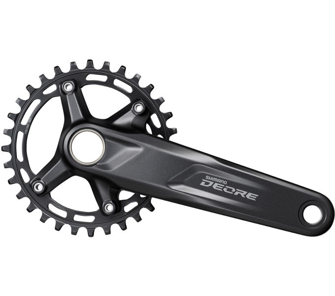 Шатуни Shimano FC-M5100-1 DEORE, інтегрована вісь, 170мм 32T 10/11-шв. CL-52мм без каретки