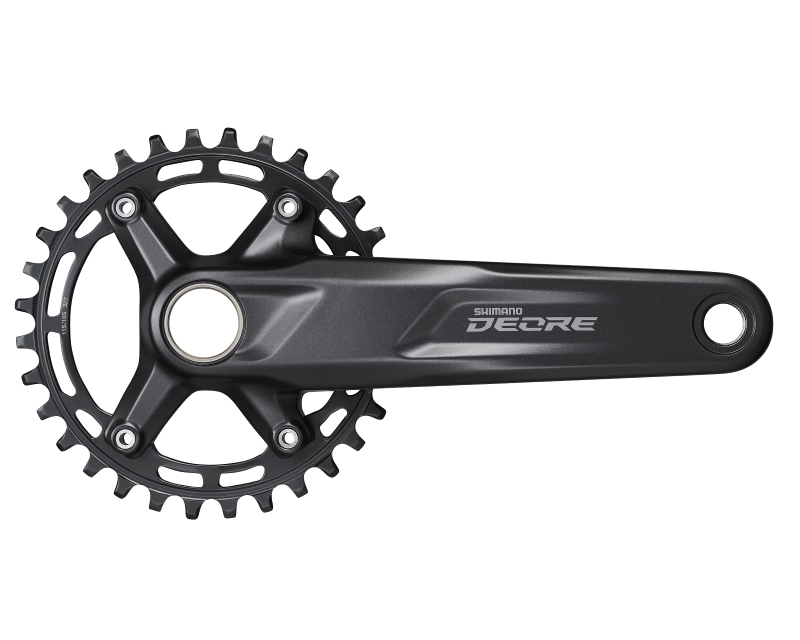 Шатуни Shimano FC-M5100-1 DEORE, інтегрована вісь, 175мм 30T 10/11-шв. CL-52мм без каретки