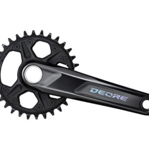 Шатуни Shimano FC-M6100-1 DEORE, інтегрована вісь, 165мм 32T 12-шв. CL-52мм без каретки