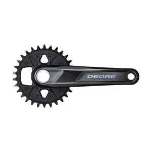 Шатуни Shimano FC-M6100-1 DEORE, інтегрована вісь, 170мм 30T 12-шв. CL-52мм без каретки