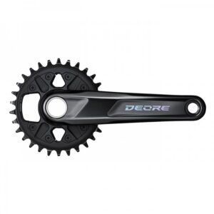 Шатуни Shimano FC-M6120-1 DEORE, інтегрована вісь, 175мм 30 12-шв. CL-55мм, без каретки
