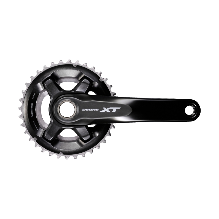 Шатуни Shimano FC-M8000-2 DEORE XT, Hollowtech II 175мм 34x24 без каретки