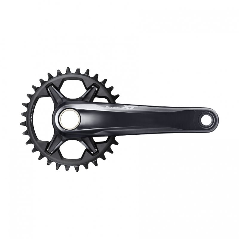 Шатуни Shimano FC-M8120-1 DEORE XT, Hollowtech II 175мм 34з, CL-55мм без каретки, OEM