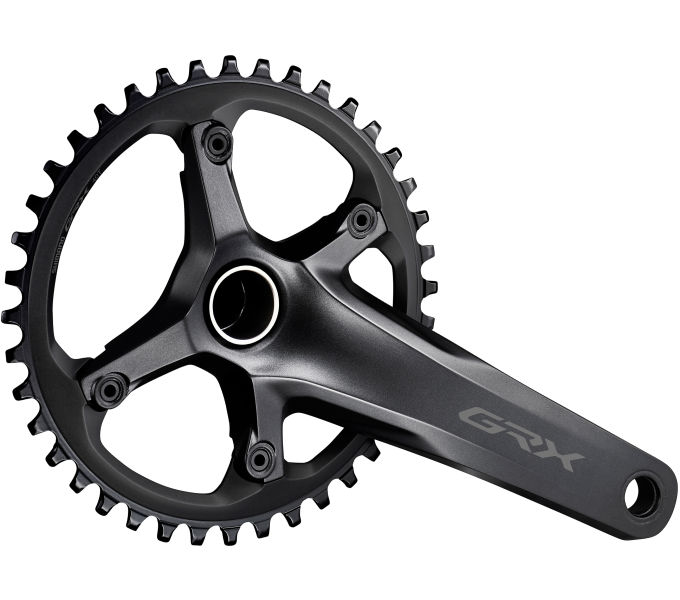 Шатуни Shimano FC-RX600-11 GRX (11Х1) інтегрована вісь, 170мм 40Т, без каретки