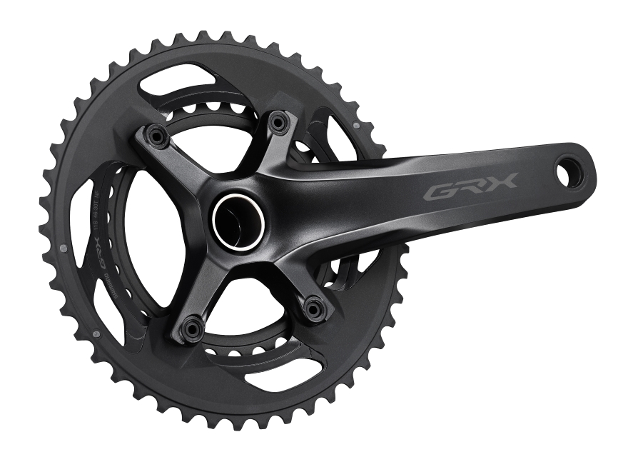 Шатуни Shimano FC-RX600-10-2 GRX (10Х2) інтегрована вісь, 172.5мм 46Х30, без каретки