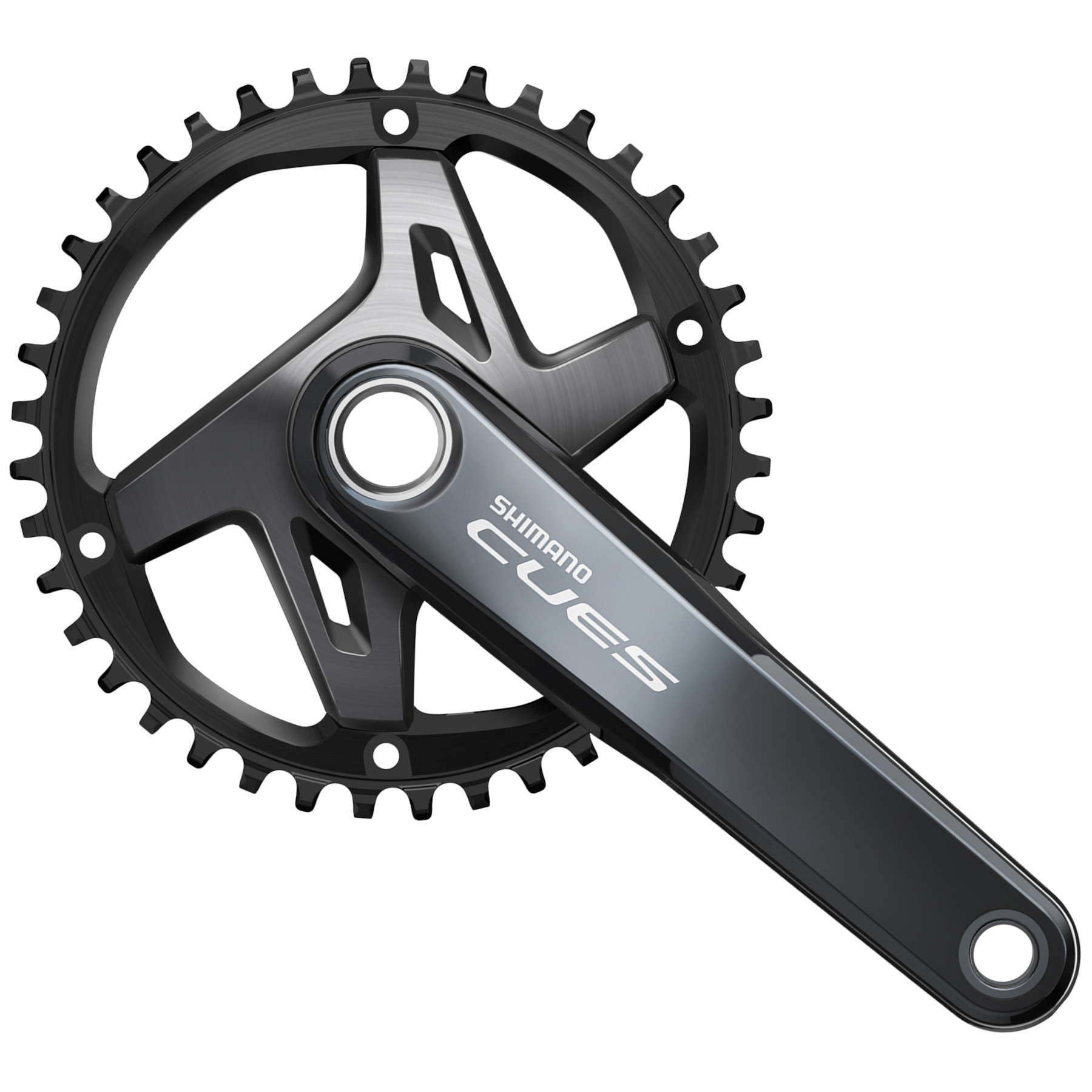Шатуни Shimano FC-U8000-1, CUES, інтегрована вісь, 170мм, 40з, 9-11-шв.