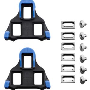 Шипи Shimano SM-SH12 SPD-SL шосе, вільний хід 2 град, сині