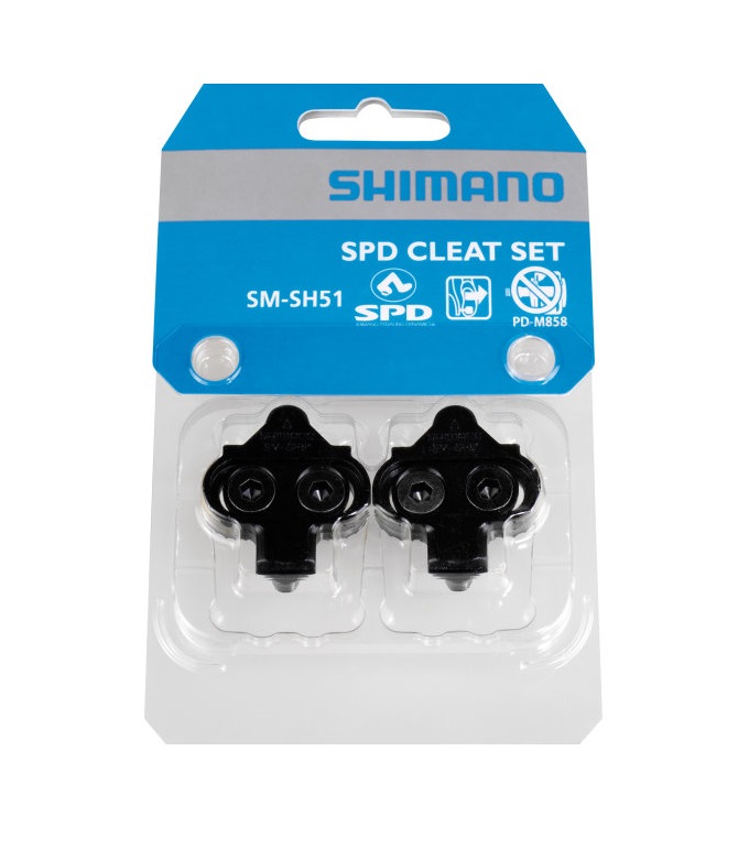 Шипи Shimano Shimano SM-SH51 MTB SPD, чорн, без пластини