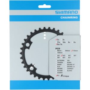 Зірка шатунів Shimano FC-R2000 CLARIS 34зуб.