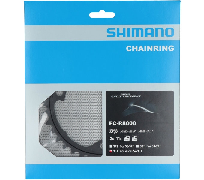 Зірка шатунів Shimano FC-R8000 ULTEGRA 36зуб.-MT для 46-36T/52-36T