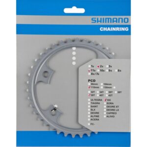 Зірка шатунів Shimano FC-5800 Shimano 105, 39зуб. для 53-39T срібл.